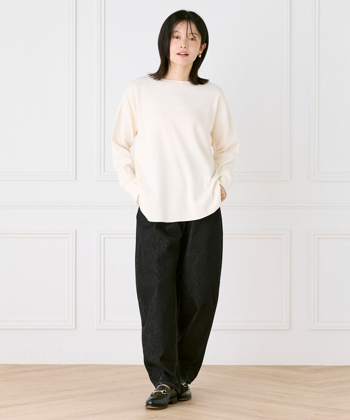 DAY by DAY it&rsquo;s international「2WAYヘンリープルオーバー｜表情豊かな素材を楽しむ2WAYプルオーバー」|Tシャツ・カットソー|
