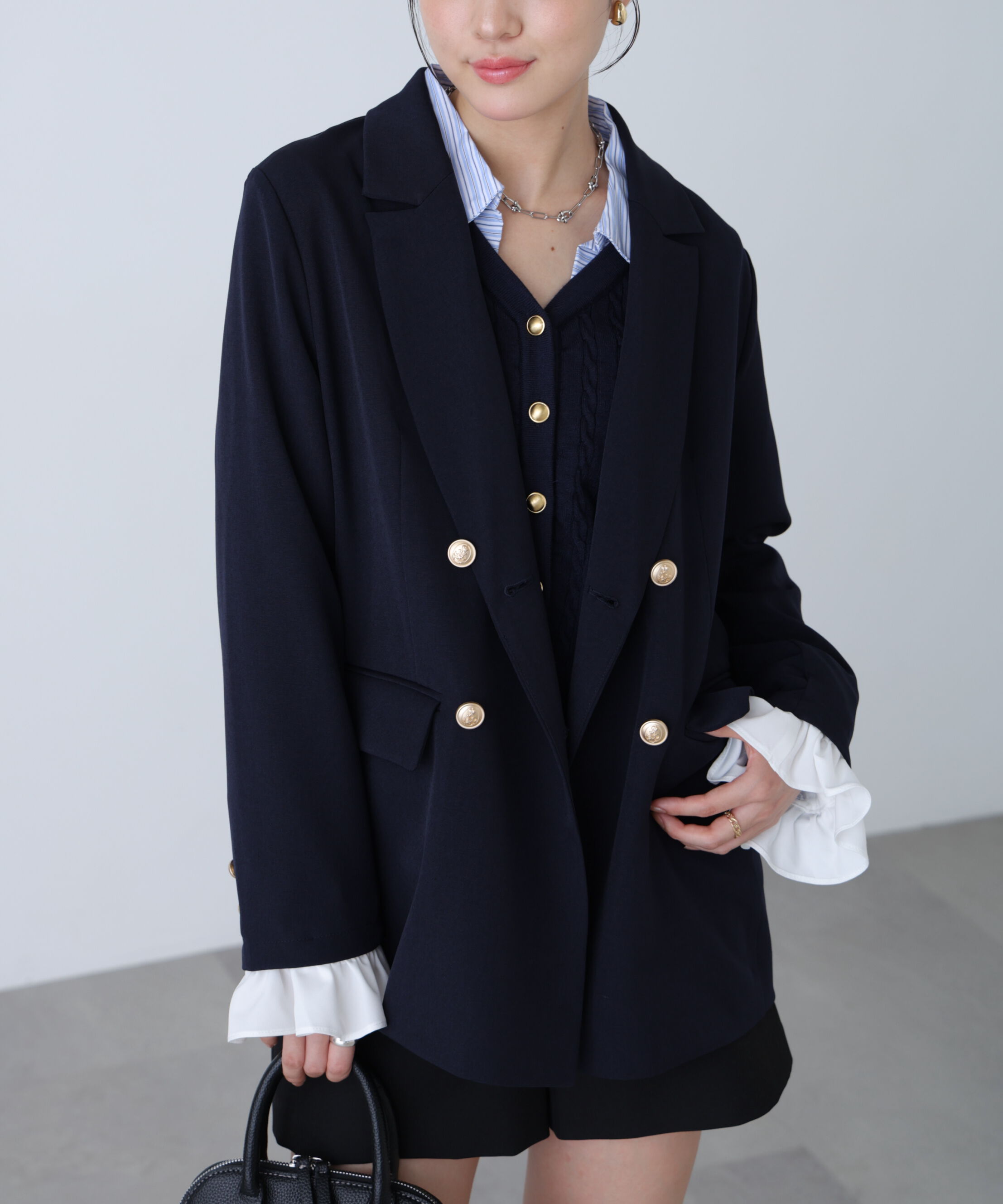  「〈MFM〉袖フリルジャケット」|その他|
