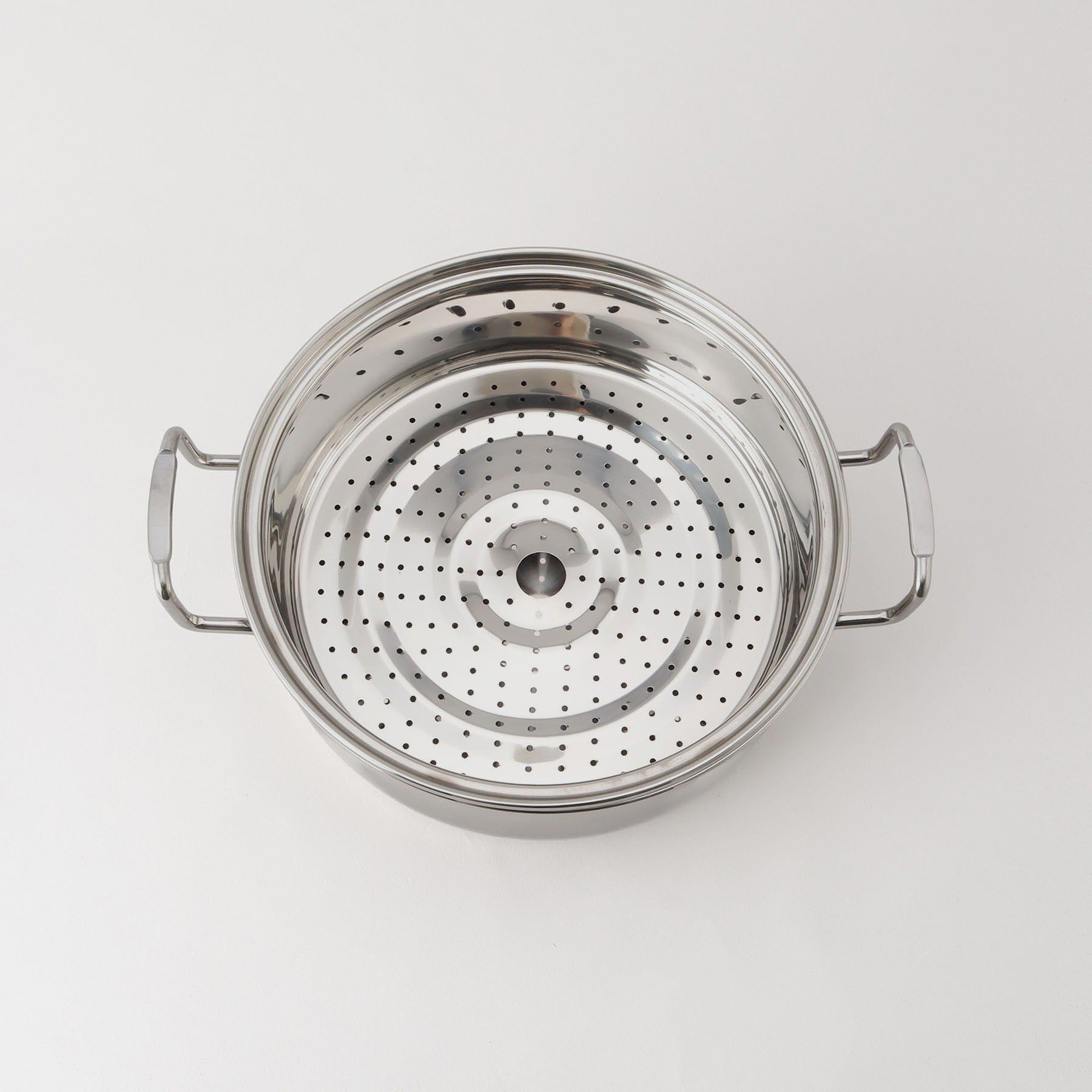 212 KITCHEN STORE「和粋 ステンレス製土鍋風卓上鍋26cm(目皿付)」|食器・キッチングッズ|