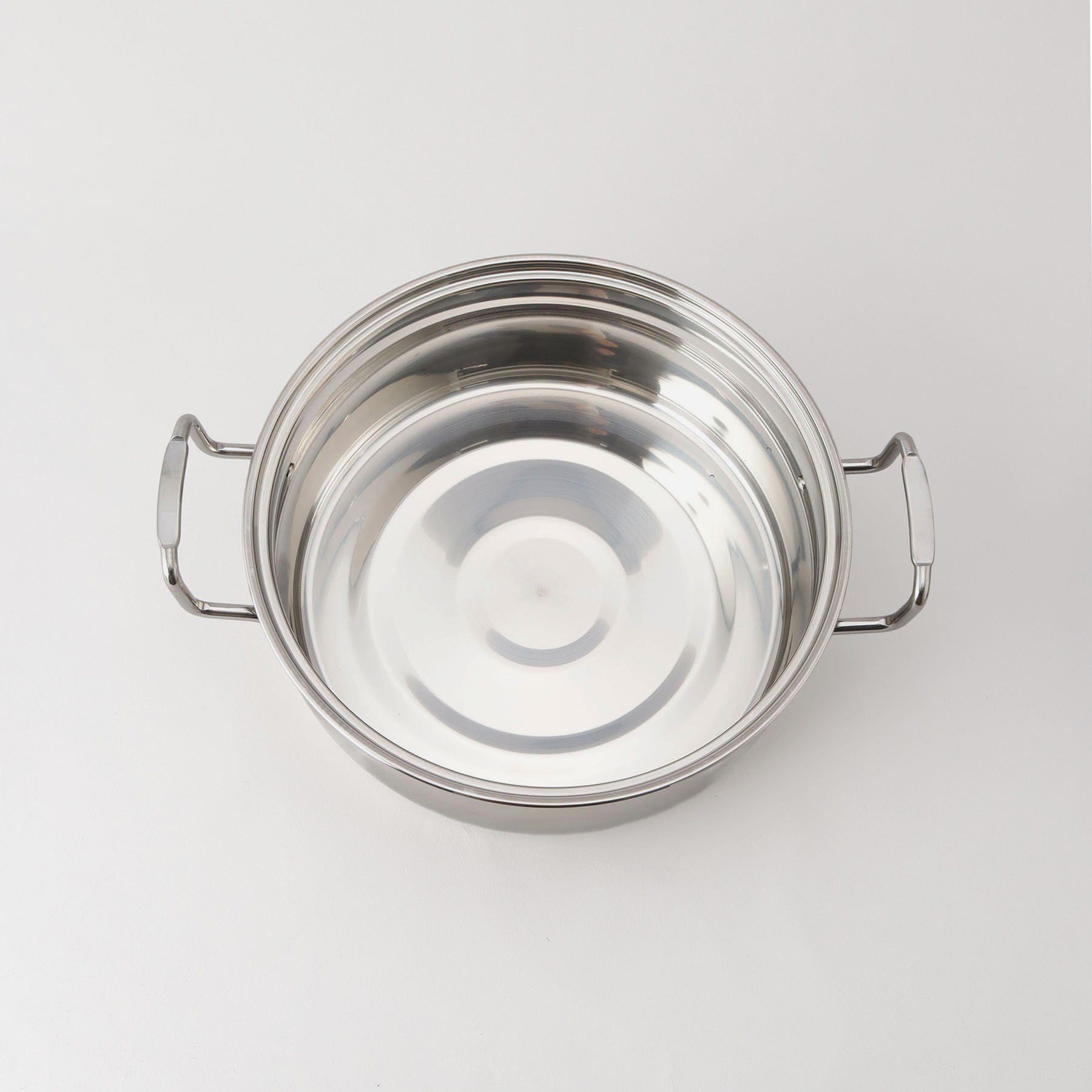 212 KITCHEN STORE「和粋 ステンレス製土鍋風卓上鍋26cm(目皿付)」|食器・キッチングッズ|
