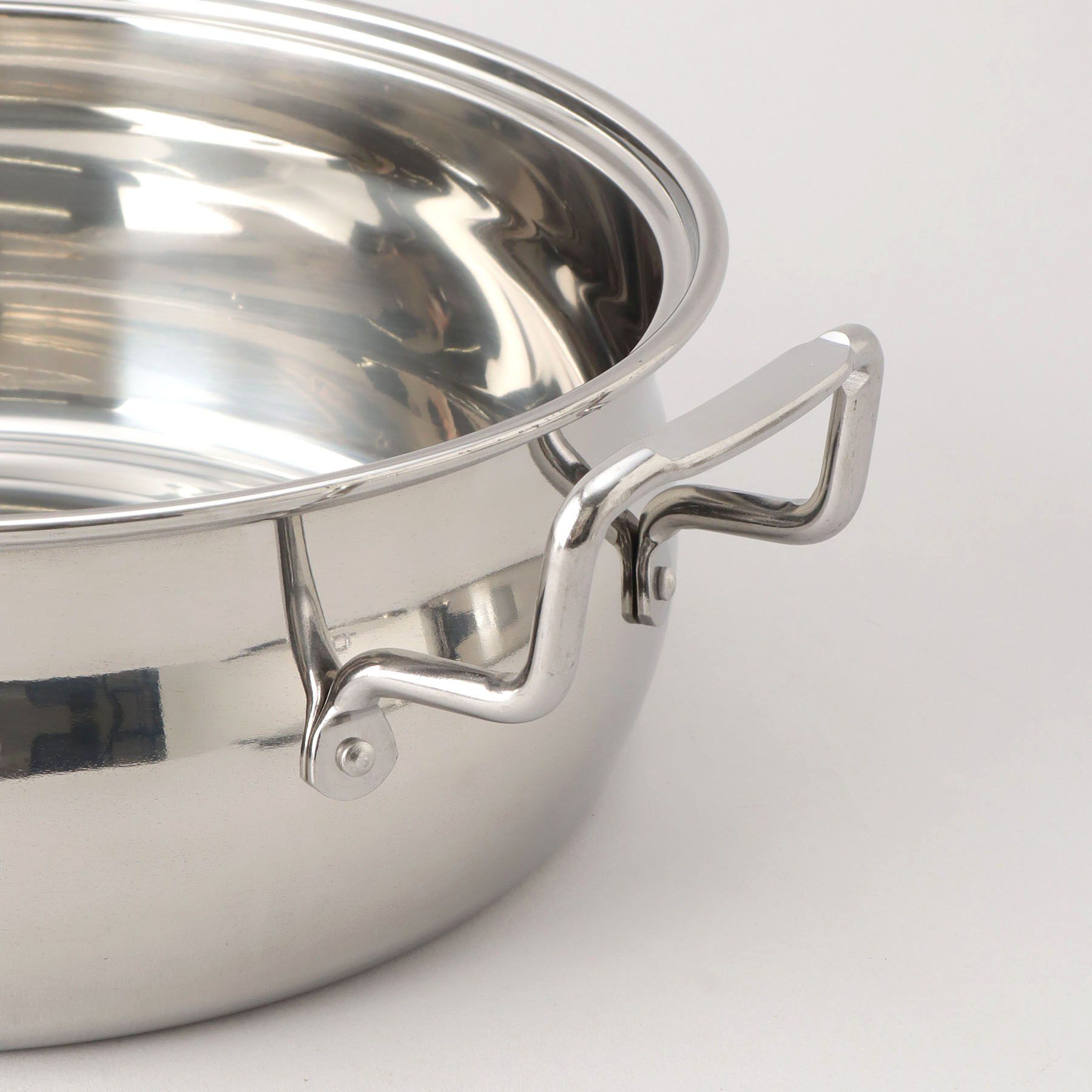 212 KITCHEN STORE「和粋 ステンレス製土鍋風卓上鍋26cm(目皿付)」|食器・キッチングッズ|