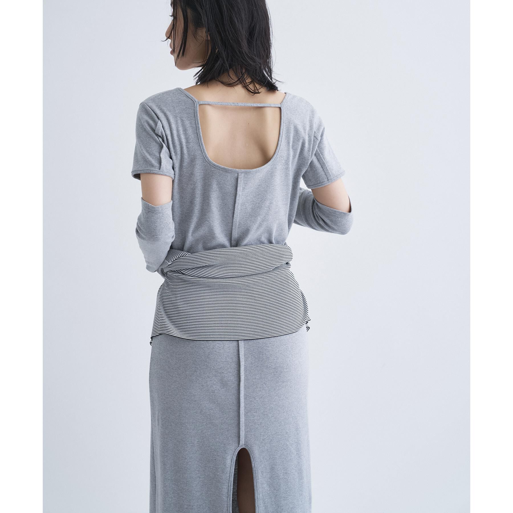 CODE A「arm cover square neck dress」|ワンピース|