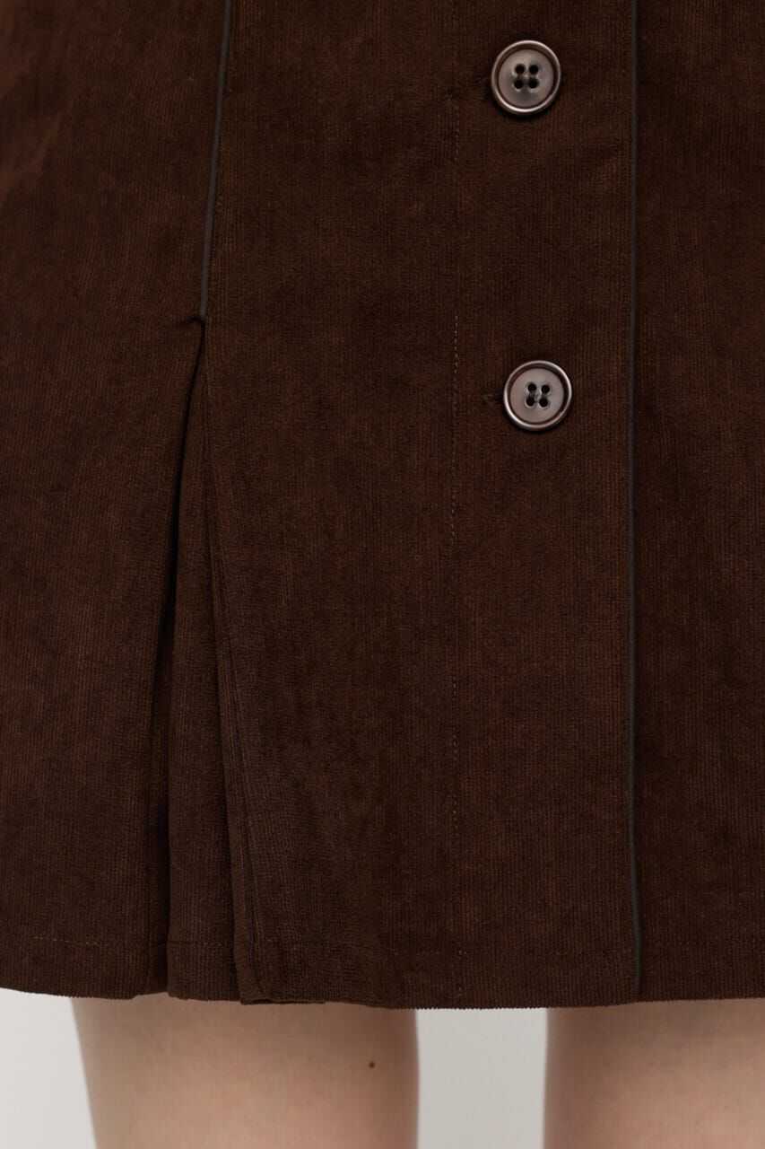 SLY「COLLAR BUTTON ショートワンピース」|ワンピース|