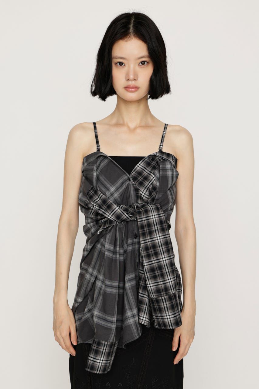 SLY「MANYWAY ASYMMETRY シャツ」|シャツ・ブラウス|