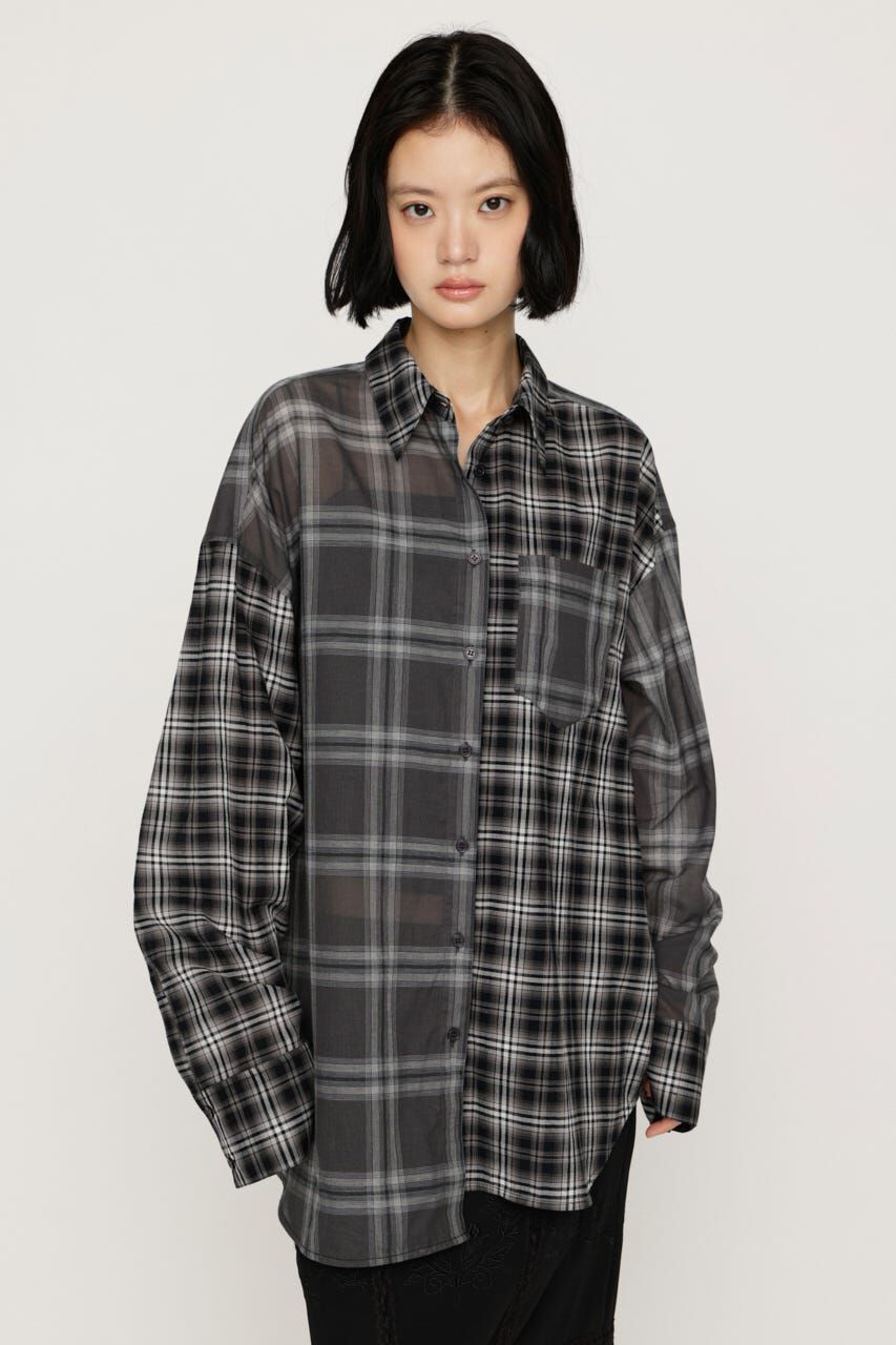 SLY「MANYWAY ASYMMETRY シャツ」|シャツ・ブラウス|