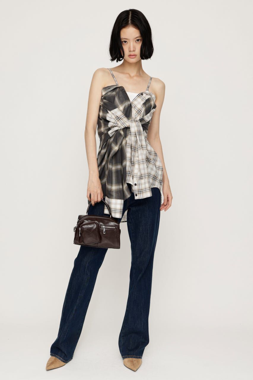 SLY「MANYWAY ASYMMETRY シャツ」|シャツ・ブラウス|