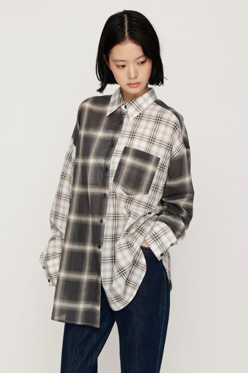 SLY「MANYWAY ASYMMETRY シャツ」|シャツ・ブラウス|