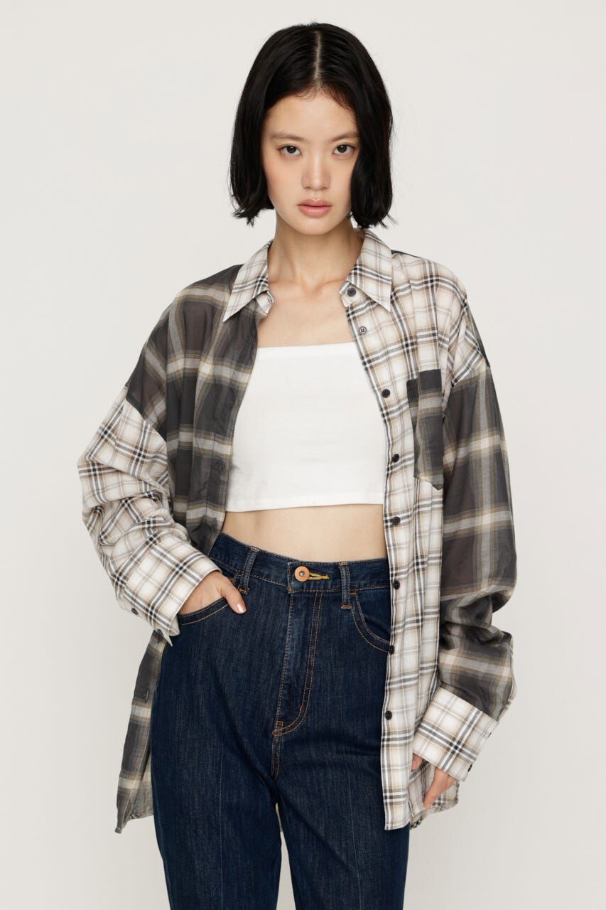 SLY「MANYWAY ASYMMETRY シャツ」|シャツ・ブラウス|