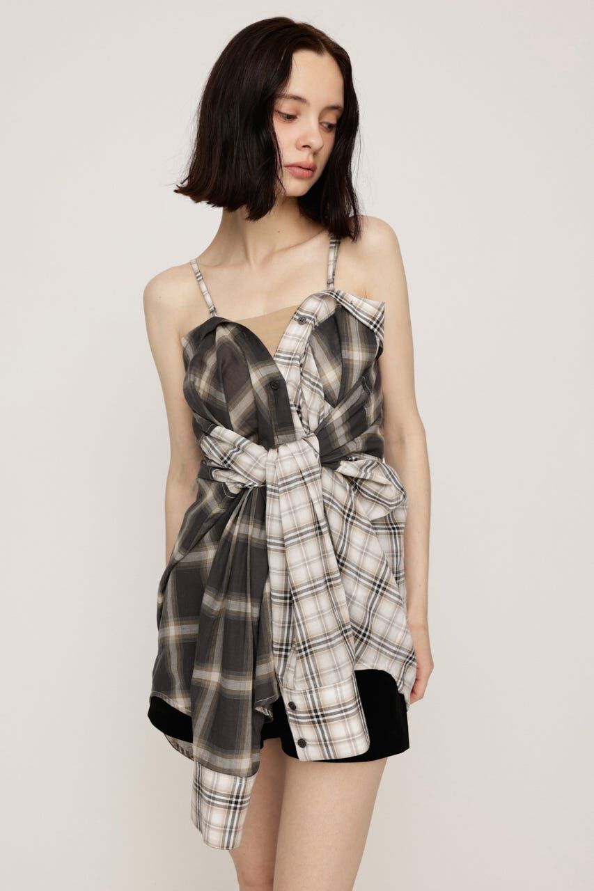 SLY「MANYWAY ASYMMETRY シャツ」|シャツ・ブラウス|
