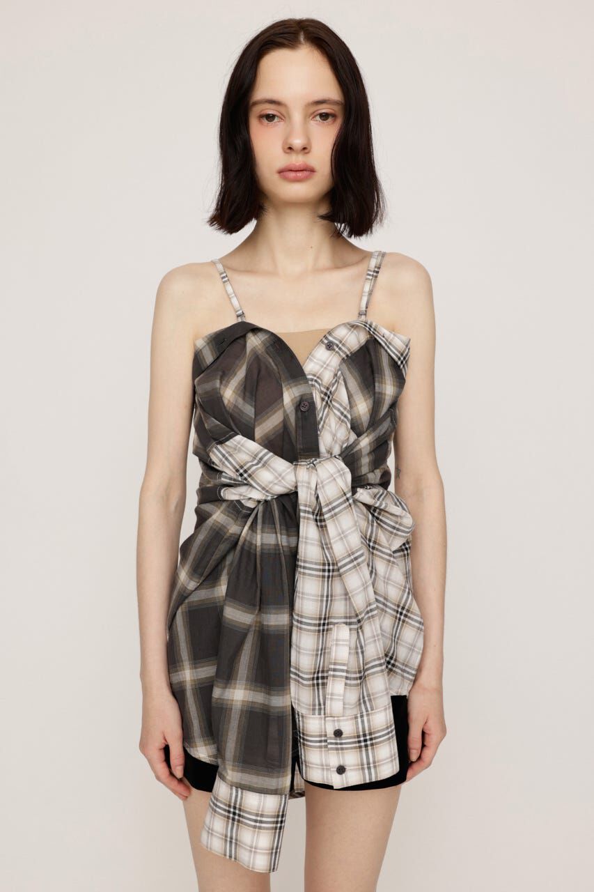 SLY「MANYWAY ASYMMETRY シャツ」|シャツ・ブラウス|