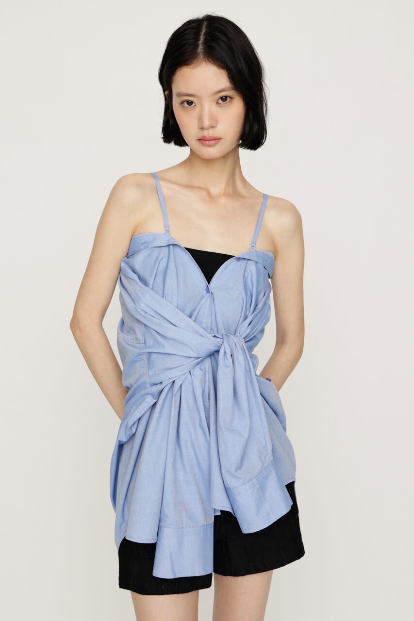 SLY「MANYWAY ASYMMETRY シャツ」|シャツ・ブラウス|