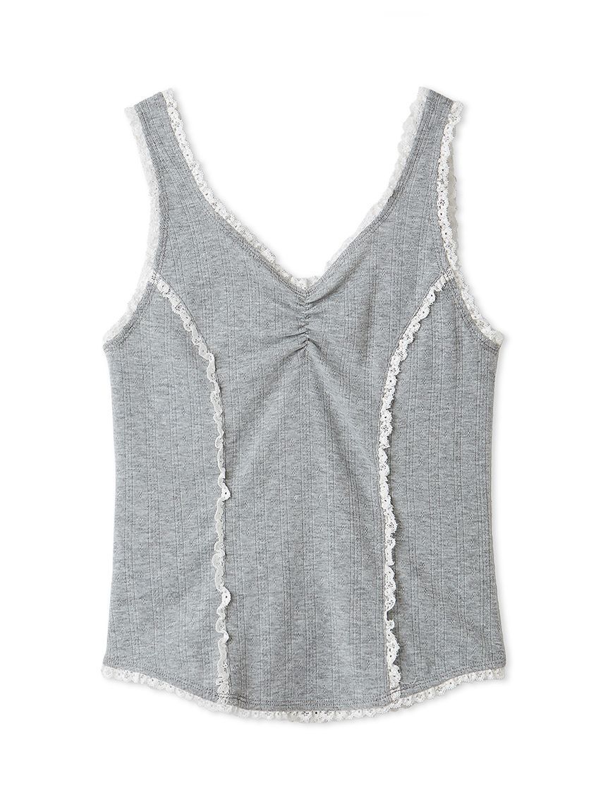 SNIDEL HOME「アイレットレースカットトップス」|ルームウェア|