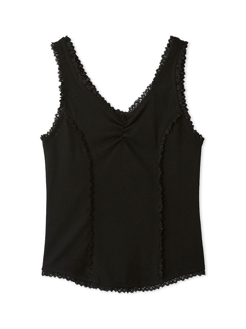 SNIDEL HOME「アイレットレースカットトップス」|ルームウェア|