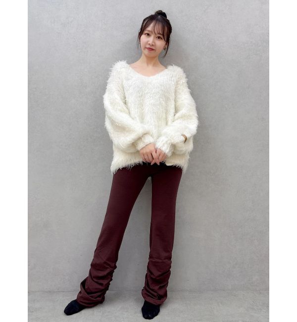 dazzlin「【吉田朱里】温感・セラミド加工くしゅくしゅパンツ」|その他|