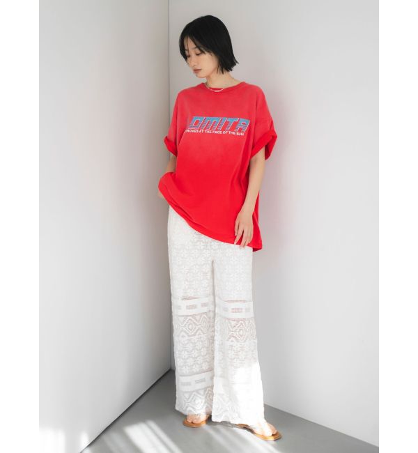 Ungrid「レースデザインラフパンツ」|その他|