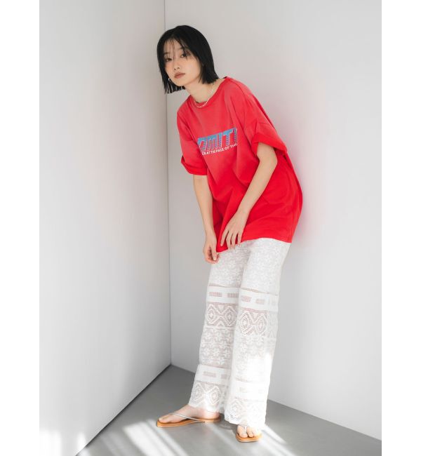Ungrid「レースデザインラフパンツ」|その他|