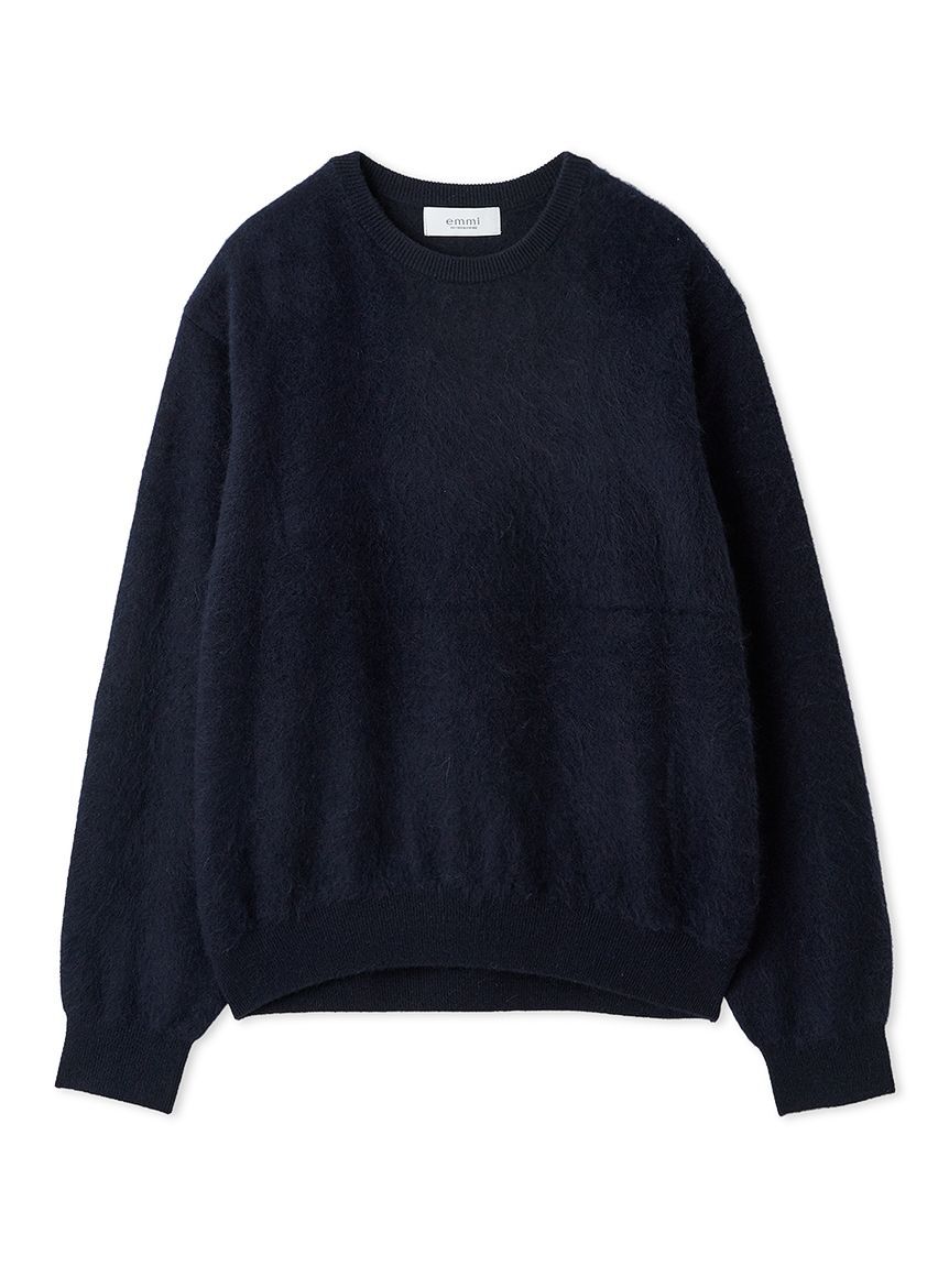 emmi atelier「ウール混ミンク加工ニット」|ニット・セーター|