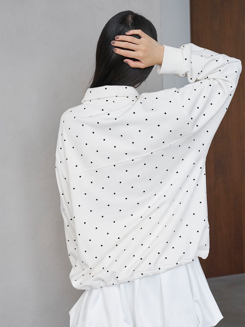 SNIDEL「【sndロゴ】ハーフジップカットプルオーバー」|Tシャツ・カットソー|