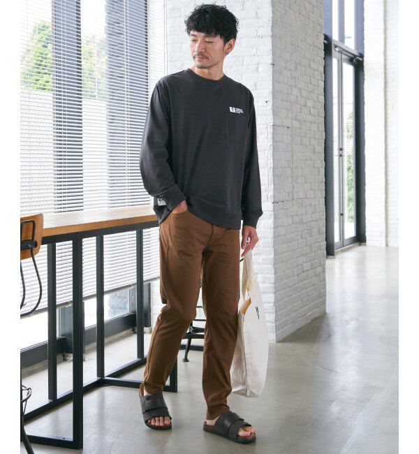 ikka「【雑誌MonoMax4月号掲載】GOKU楽パンツ EASY STRETCH 5ポケット」|その他|