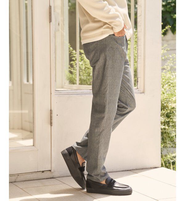 ikka「GOKU楽パンツ EASY STRETCH チェック5ポケット」|その他|