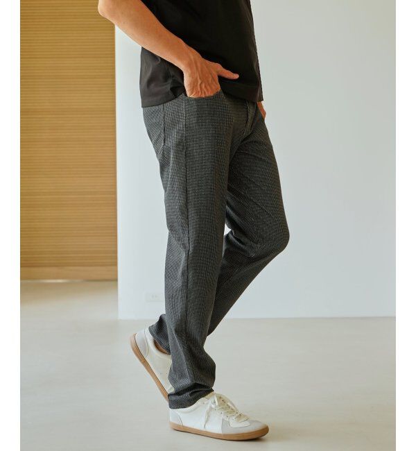 ikka「GOKU楽パンツ EASY STRETCH チェック5ポケット」|その他|