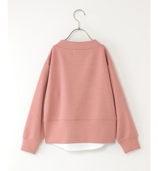 ikka kids「ダンボールレイヤースピンドルプルオーバー（120~160cm）」|Tシャツ・カットソー|