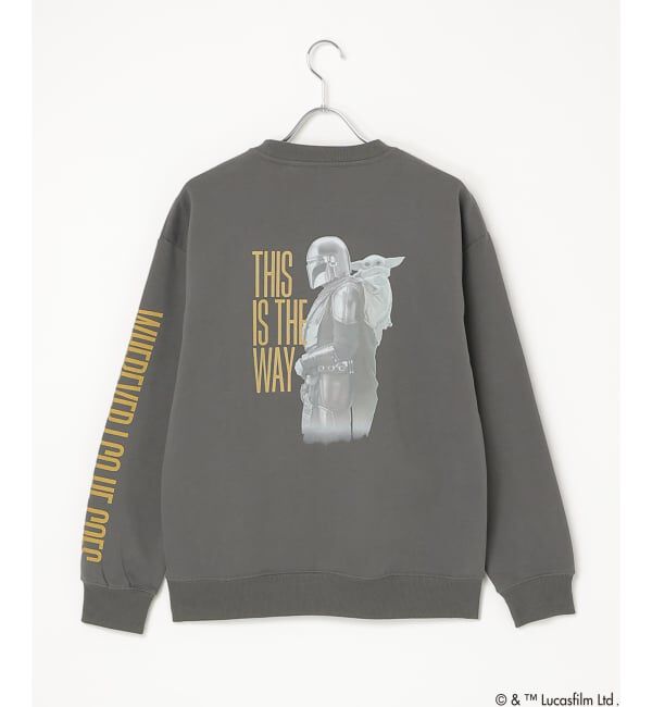 VENCE share style「『スター・ウォーズ／マンダロリアン・アンド・グローグー』デザイン プリントスウェット」|スウェット・ジャージ|