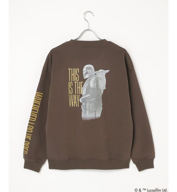 VENCE share style「『スター・ウォーズ／マンダロリアン・アンド・グローグー』デザイン プリントスウェット」|スウェット・ジャージ|