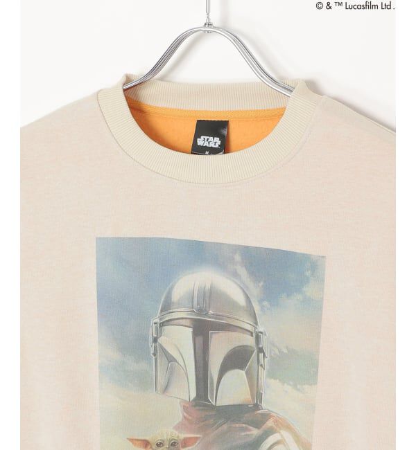 VENCE share style「『スター・ウォーズ／マンダロリアン・アンド・グローグー』デザイン プリントスウェット」|スウェット・ジャージ|