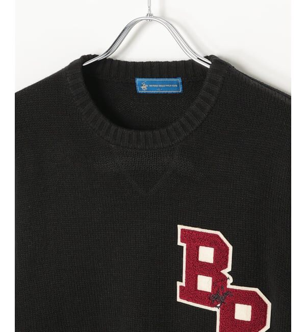 VENCE share style「BEVERLY HILLS POLO CLUB ワッペン エルボーパッチニット」|その他|