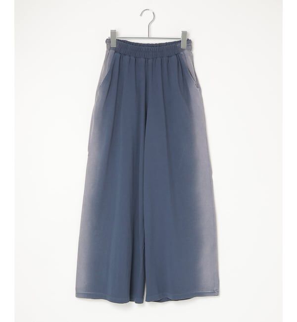 VENCE share style「サンドブラスト加工 カットパンツ」|デニム|