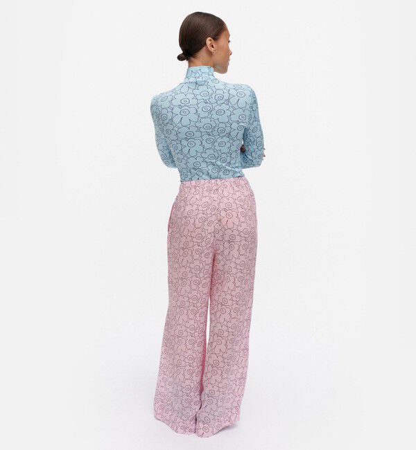 Marimekko「Sh Oanet Piirto Unikko パンツ」|チノ|