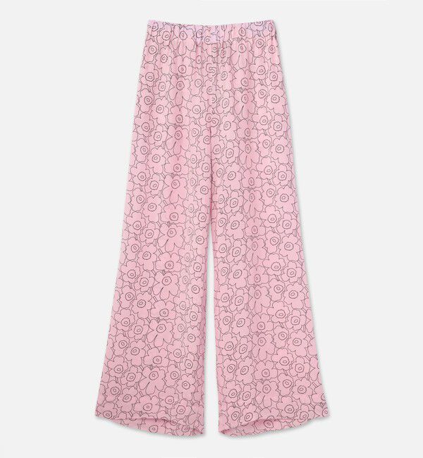 Marimekko「Sh Oanet Piirto Unikko パンツ」|チノ|