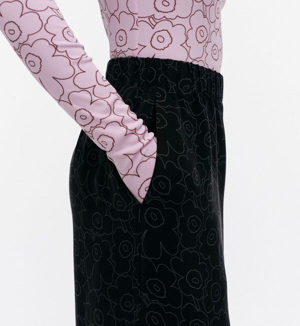 Marimekko「Sh Oanet Piirto Unikko パンツ」|チノ|