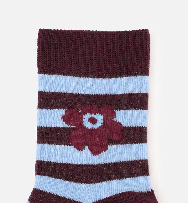 Marimekko「【kids】Makeinen Tasaraita Unikko ソックス」|その他|