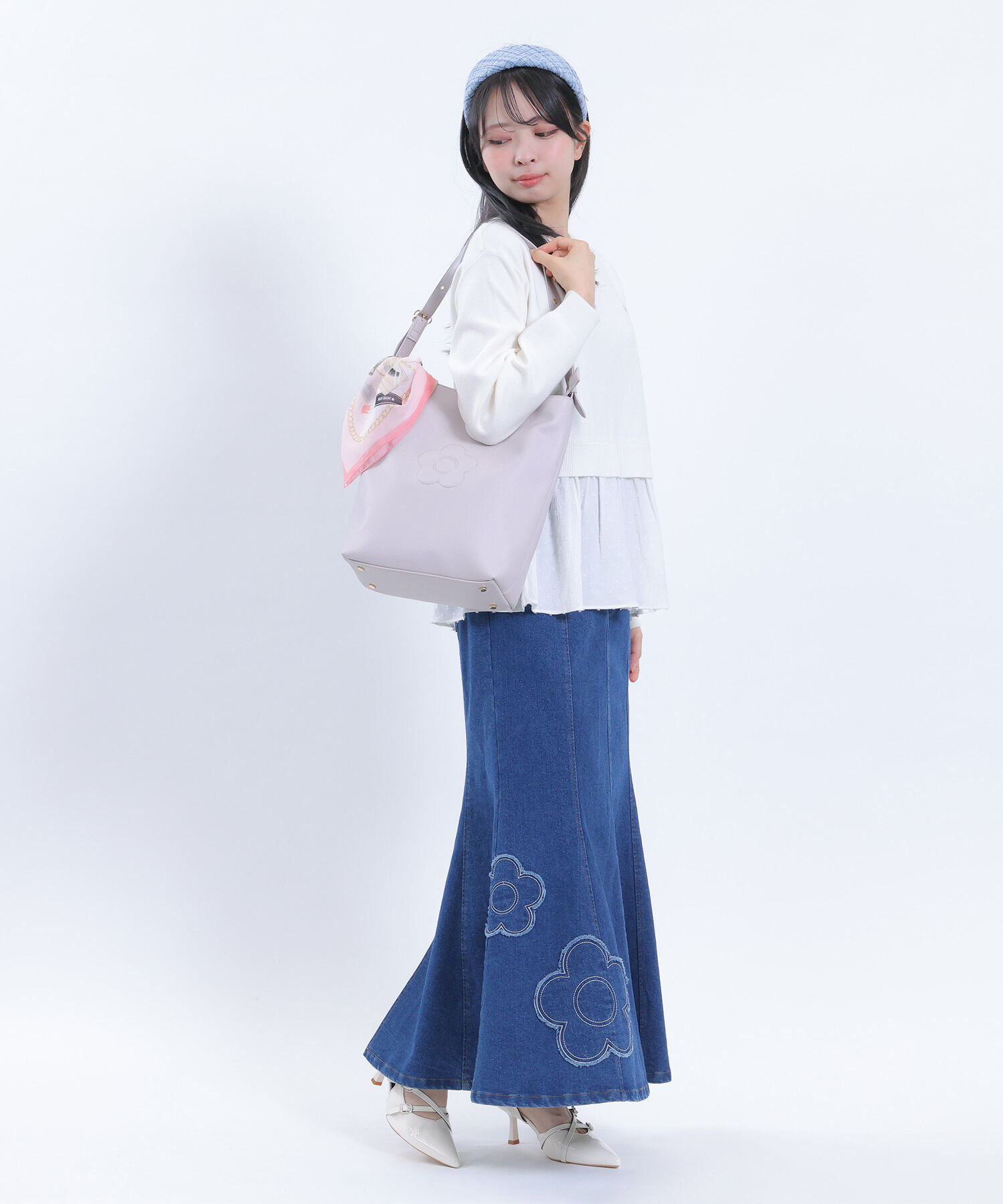 MARY QUANT「デイジーバックル トート」|トートバッグ|