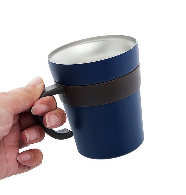 BACKYARD FAMILY「cococafe ココカフェマグカップ 250mlおしゃれ お洒落 フタ付 取手付き 真空二重」|食器・キッチングッズ|