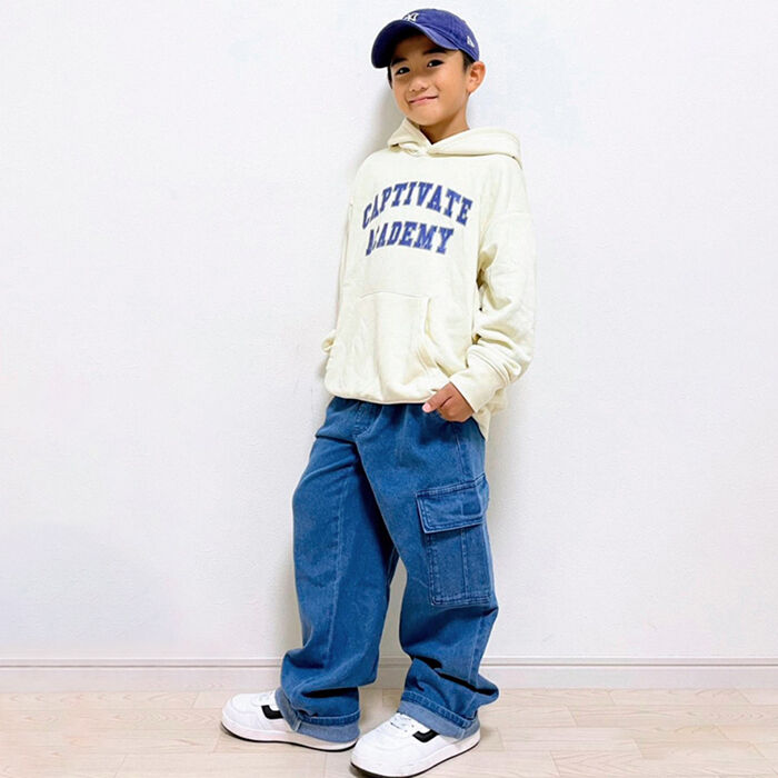 BACKYARD FAMILY「パンツ キッズ 子供服 好評 ズボン デニム カーゴパンツ 長ズボン ロングパンツ 男の子 女の子」|その他|