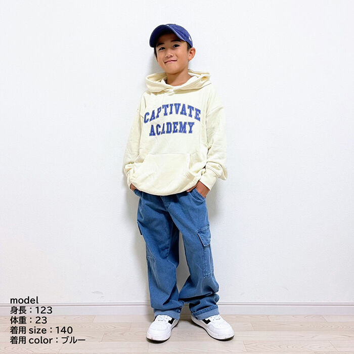 BACKYARD FAMILY「パンツ キッズ 子供服 好評 ズボン デニム カーゴパンツ 長ズボン ロングパンツ 男の子 女の子」|その他|