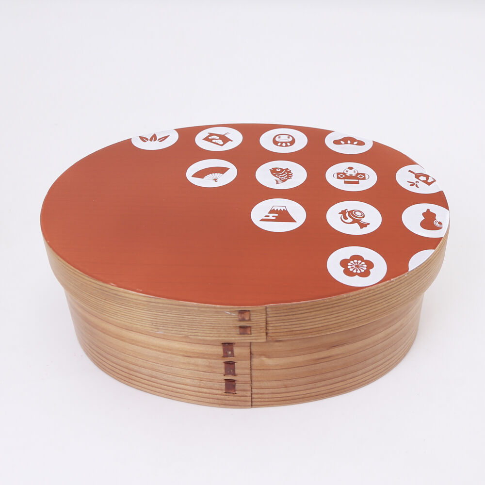BACKYARD FAMILY「弁当箱 曲げわっぱ M 通販 曲げわっぱ弁当箱 約 600ml まげわっぱ お弁当箱 Kutan」|食器・キッチングッズ|レッド2