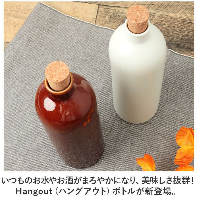 BACKYARD FAMILY「ピッチャー 水差し 通販 Hangout ハングアウト イオンボトル ラジウムボトル 陶器 ボトル」|食器・キッチングッズ|