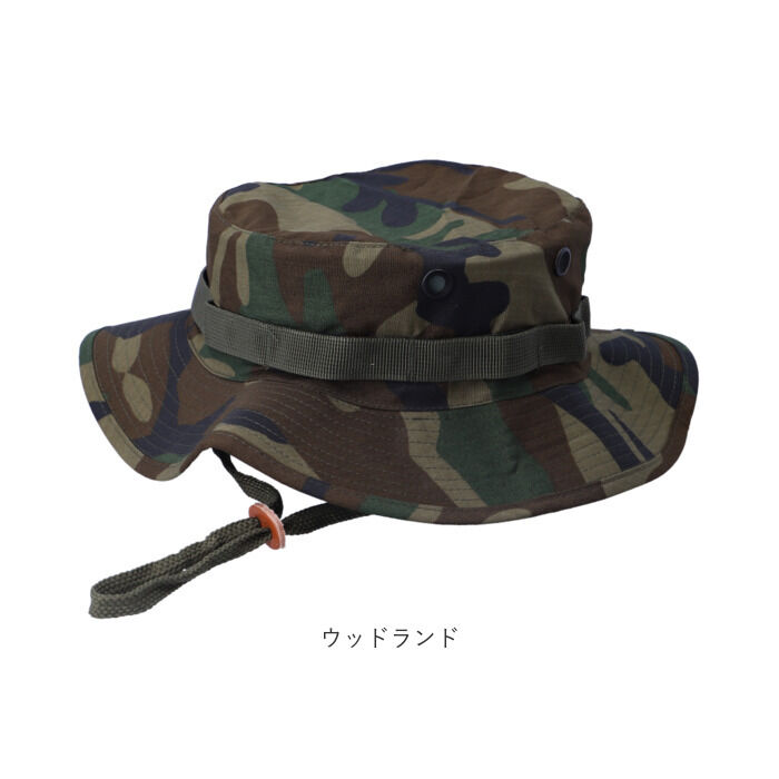BACKYARD FAMILY「ジャングルハット 通販 ブーニーハット ミリタリーハット メンズ レディース あご紐付き」|ハット|