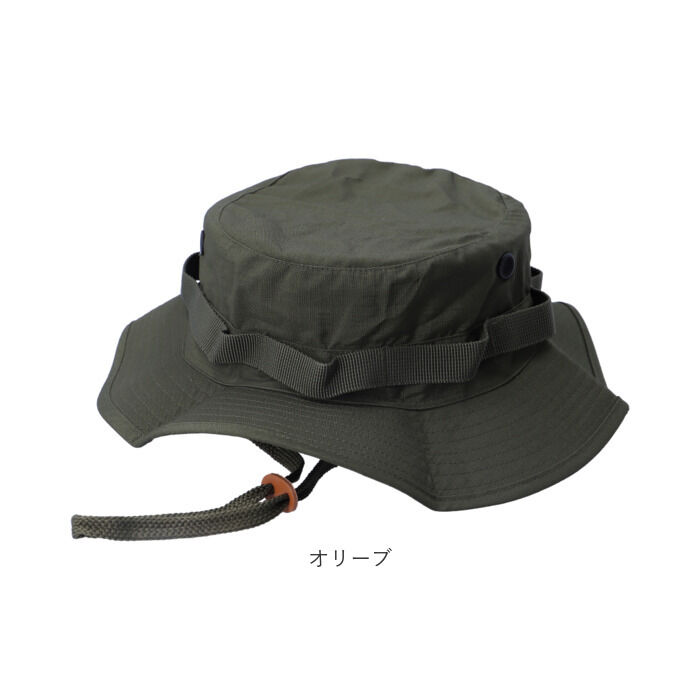 BACKYARD FAMILY「ジャングルハット 通販 ブーニーハット ミリタリーハット メンズ レディース あご紐付き」|ハット|