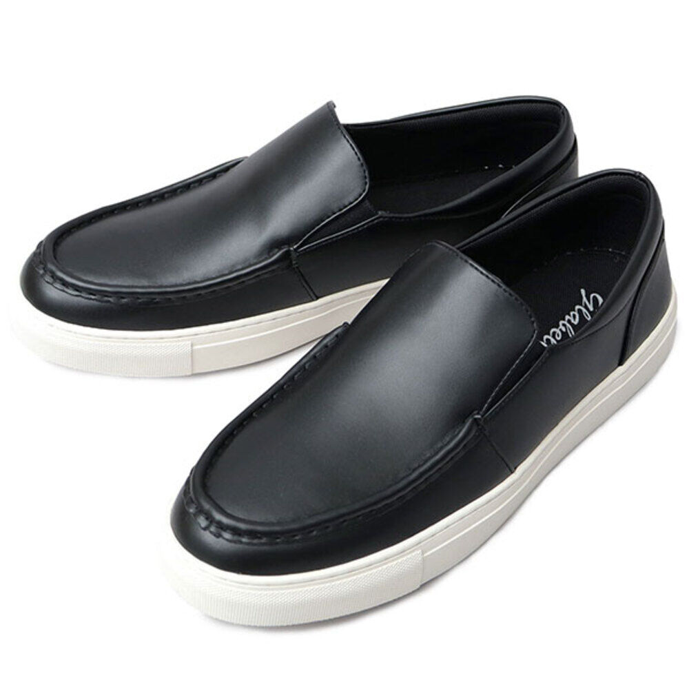 BACKYARD FAMILY「glabella グラベラ モカシン メンズ GLBT320 通販 スリッポン スニーカー」|スリッポン|ブラック1
