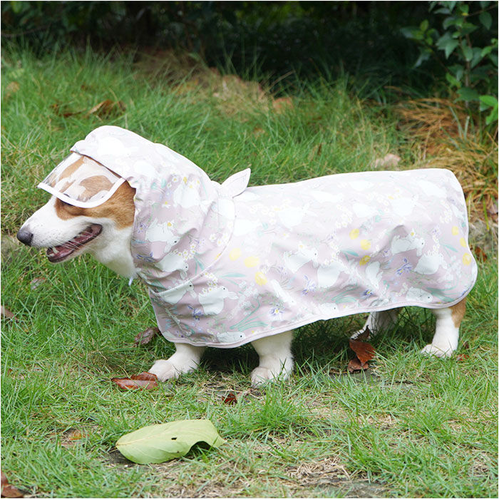 BACKYARD FAMILY「犬 レインコート 中型犬 通販 犬用レインコート ペット服 犬服 犬用 カッパ かっぱ 合羽」|その他|