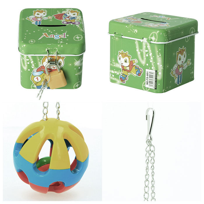 BACKYARD FAMILY「バードトイ 通販 6個セット バード トイ 鳥 おもちゃ 放鳥 玩具 インコ いんこ ケージ」|その他|