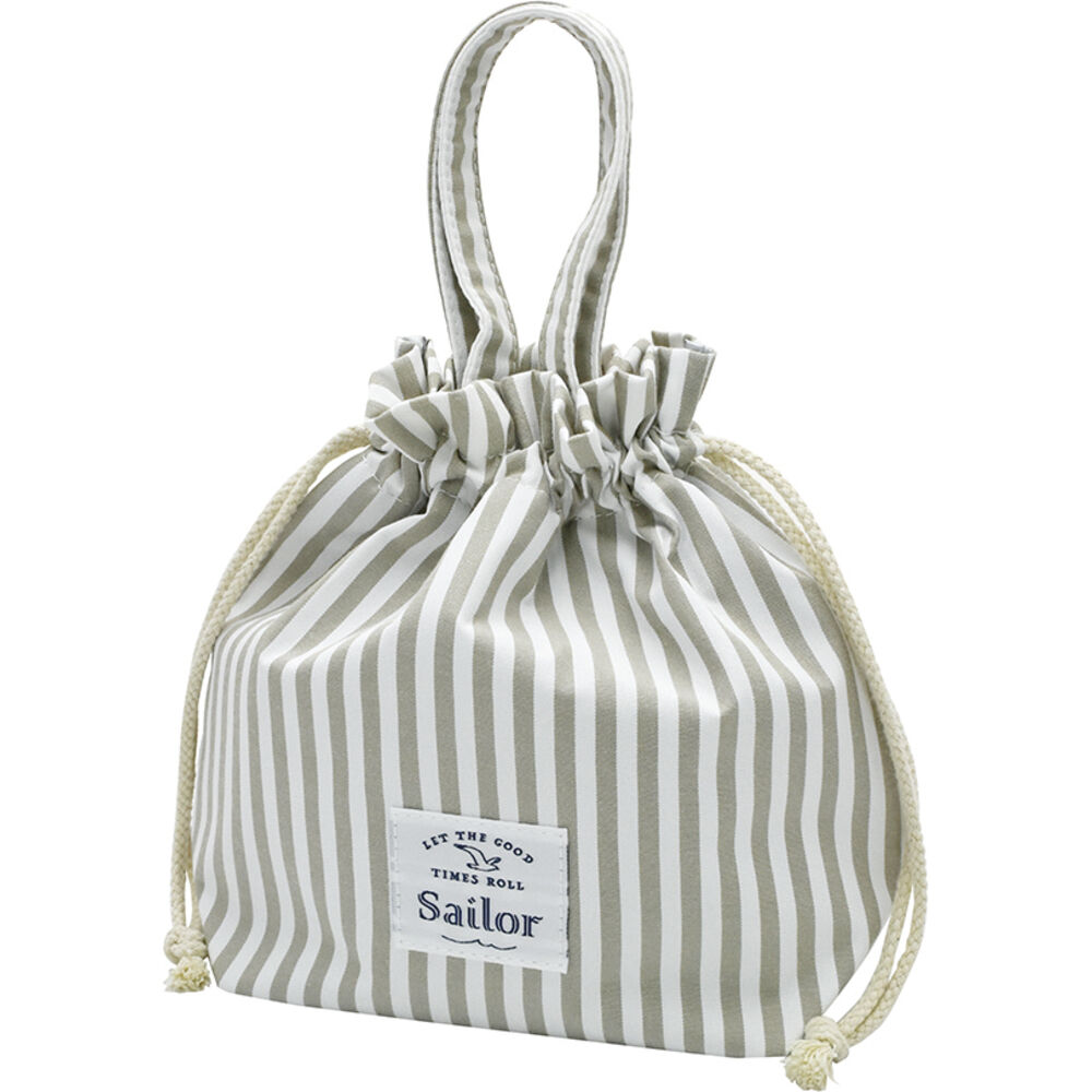 BACKYARD FAMILY「Sailor セーラー ランチバッグ 巾着型 通販 ランチバック 保冷バッグ 保冷バック」|食器・キッチングッズ|ベージュ1