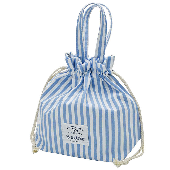 BACKYARD FAMILY「Sailor セーラー ランチバッグ 巾着型 通販 ランチバック 保冷バッグ 保冷バック」|食器・キッチングッズ|