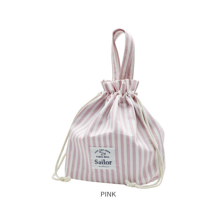BACKYARD FAMILY「Sailor セーラー ランチバッグ 巾着型 通販 ランチバック 保冷バッグ 保冷バック」|食器・キッチングッズ|
