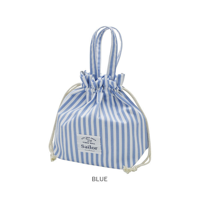 BACKYARD FAMILY「Sailor セーラー ランチバッグ 巾着型 通販 ランチバック 保冷バッグ 保冷バック」|食器・キッチングッズ|